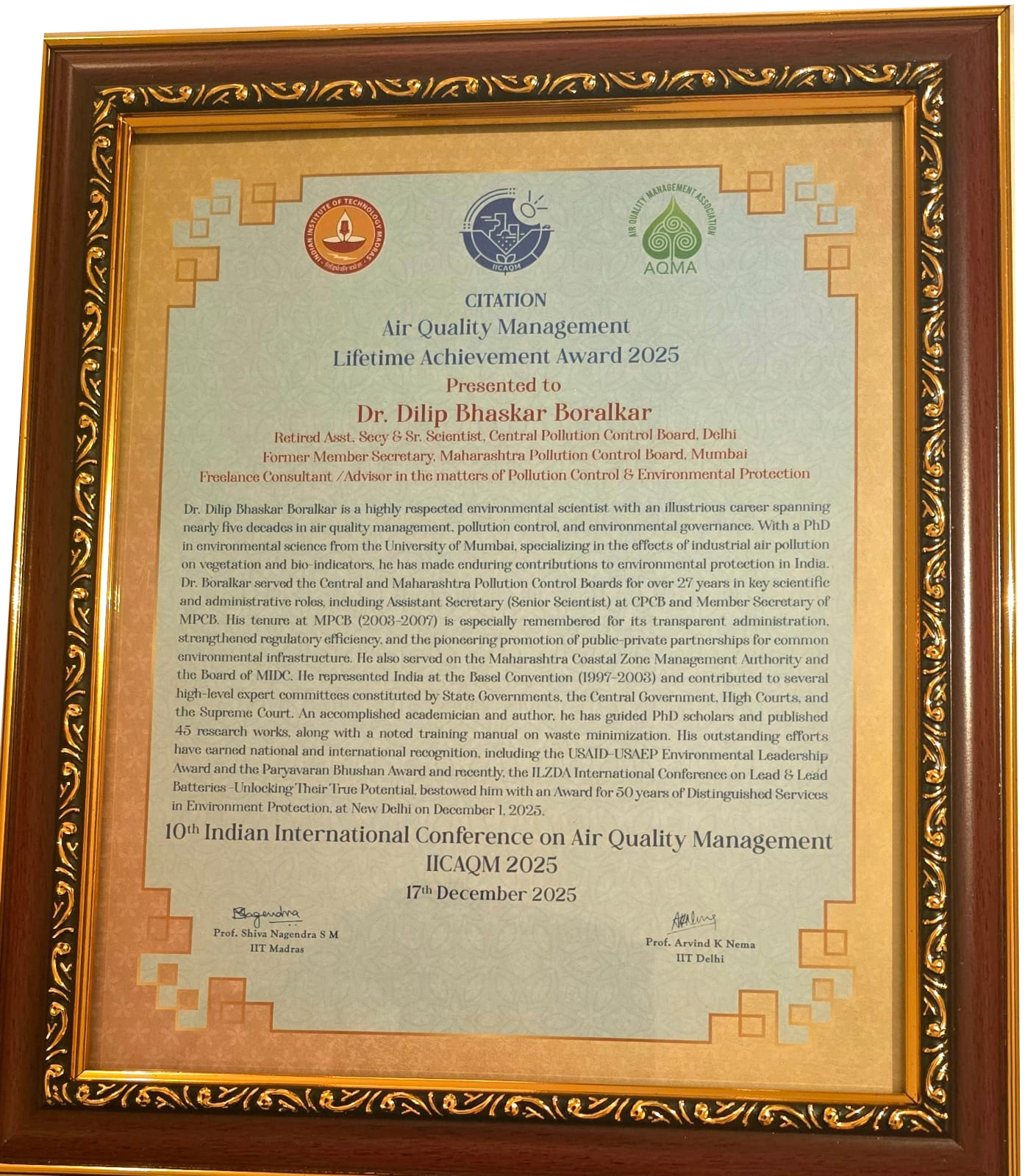 Lifetime Achievement Award